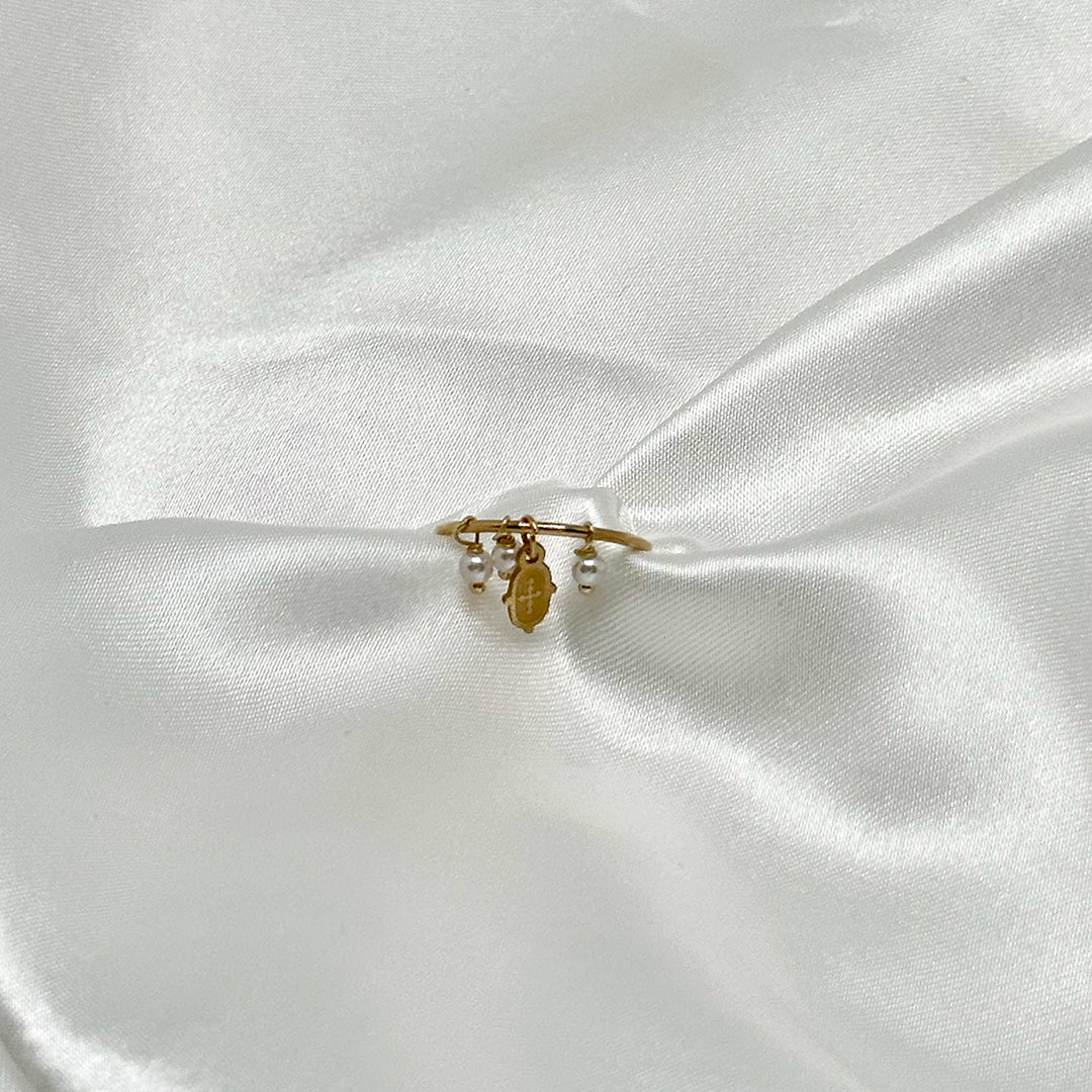 Bague Dyana argentée