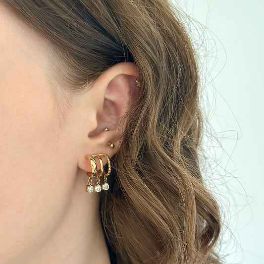 Boucles Léa dorées