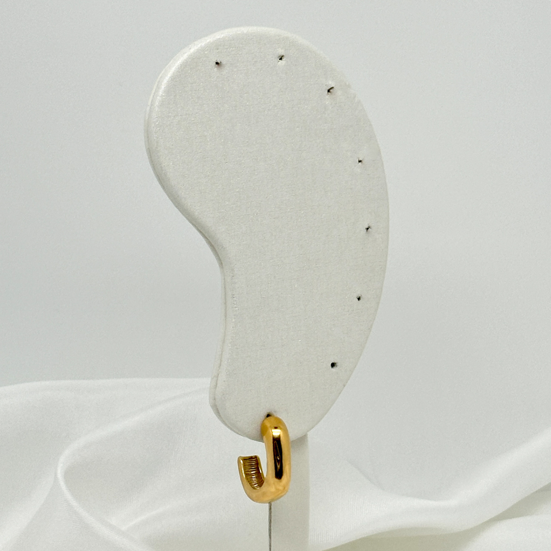 Boucles Marianne argentées