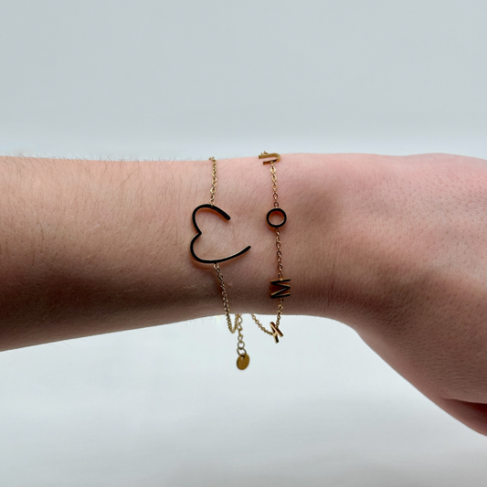 Bracelet Amour doré