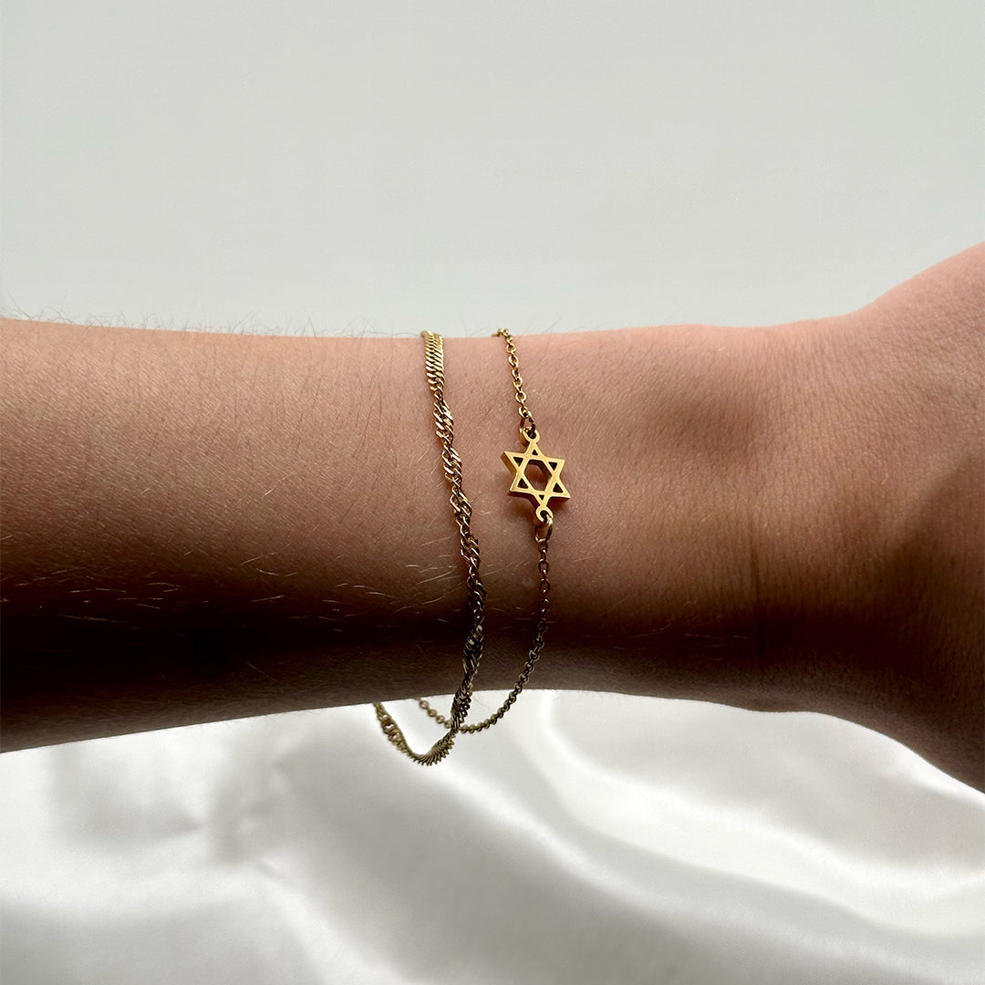 Bracelet Estelle argenté