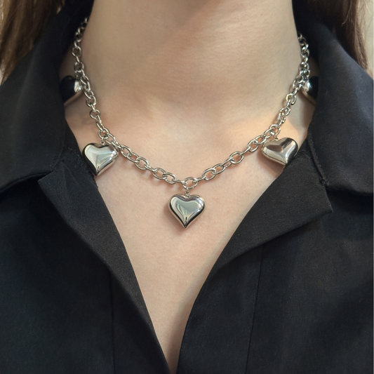 Collier Amara argenté