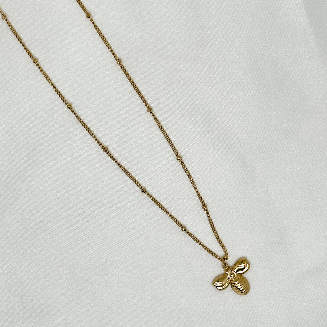 Collier Bee argenté