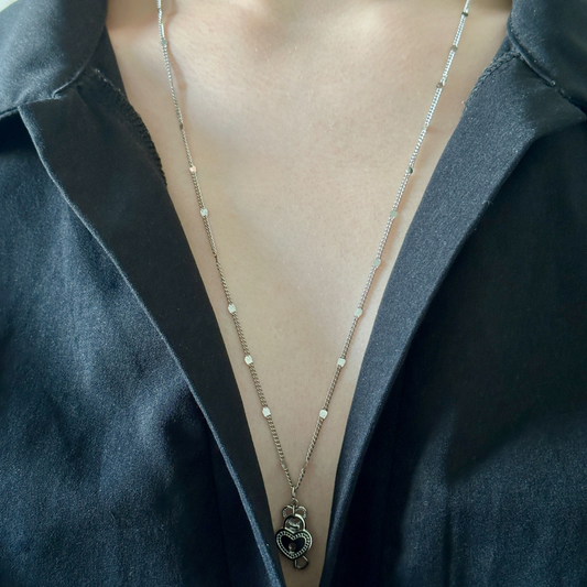 Collier Cléa argenté