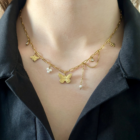 Collier Cybèle doré