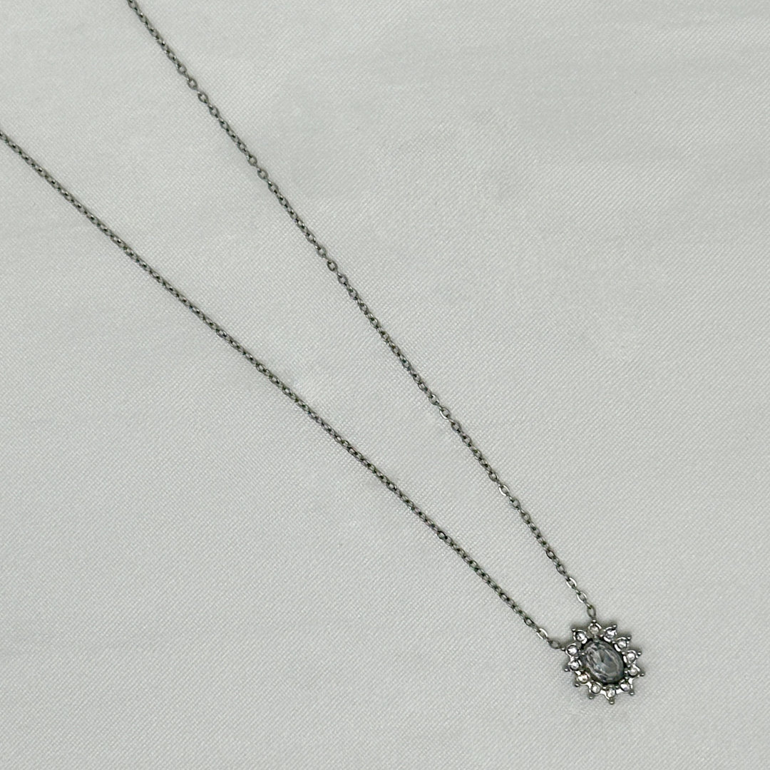 Collier Gemma argenté
