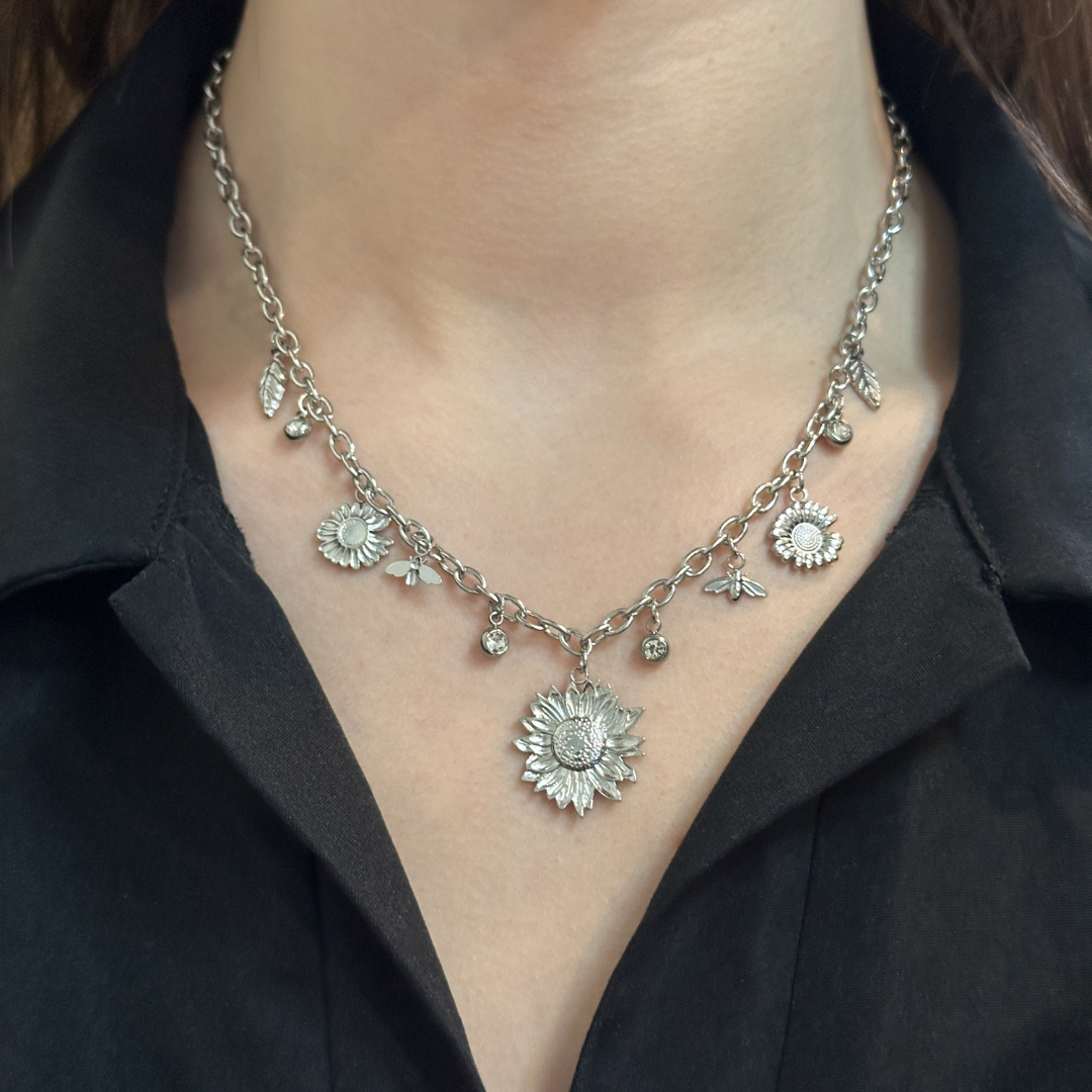 Collier Hélia doré