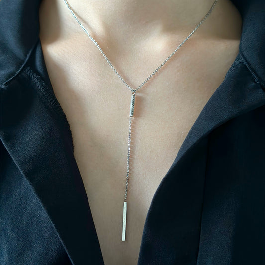 Collier Inès argenté