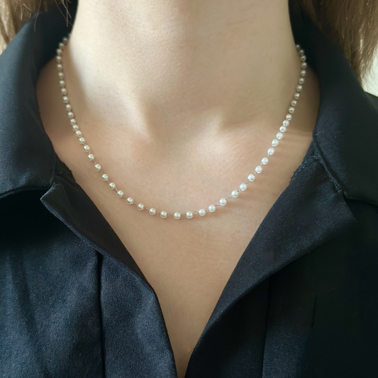 Collier Mani argenté