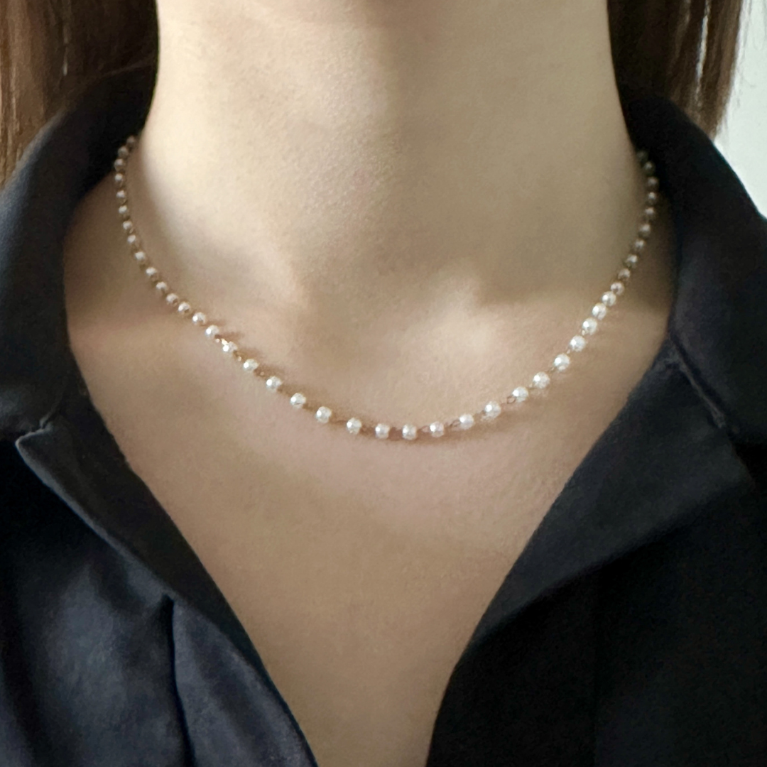 Collier Mani argenté