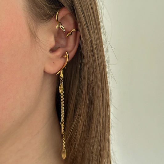 Earcuff Eliane doré