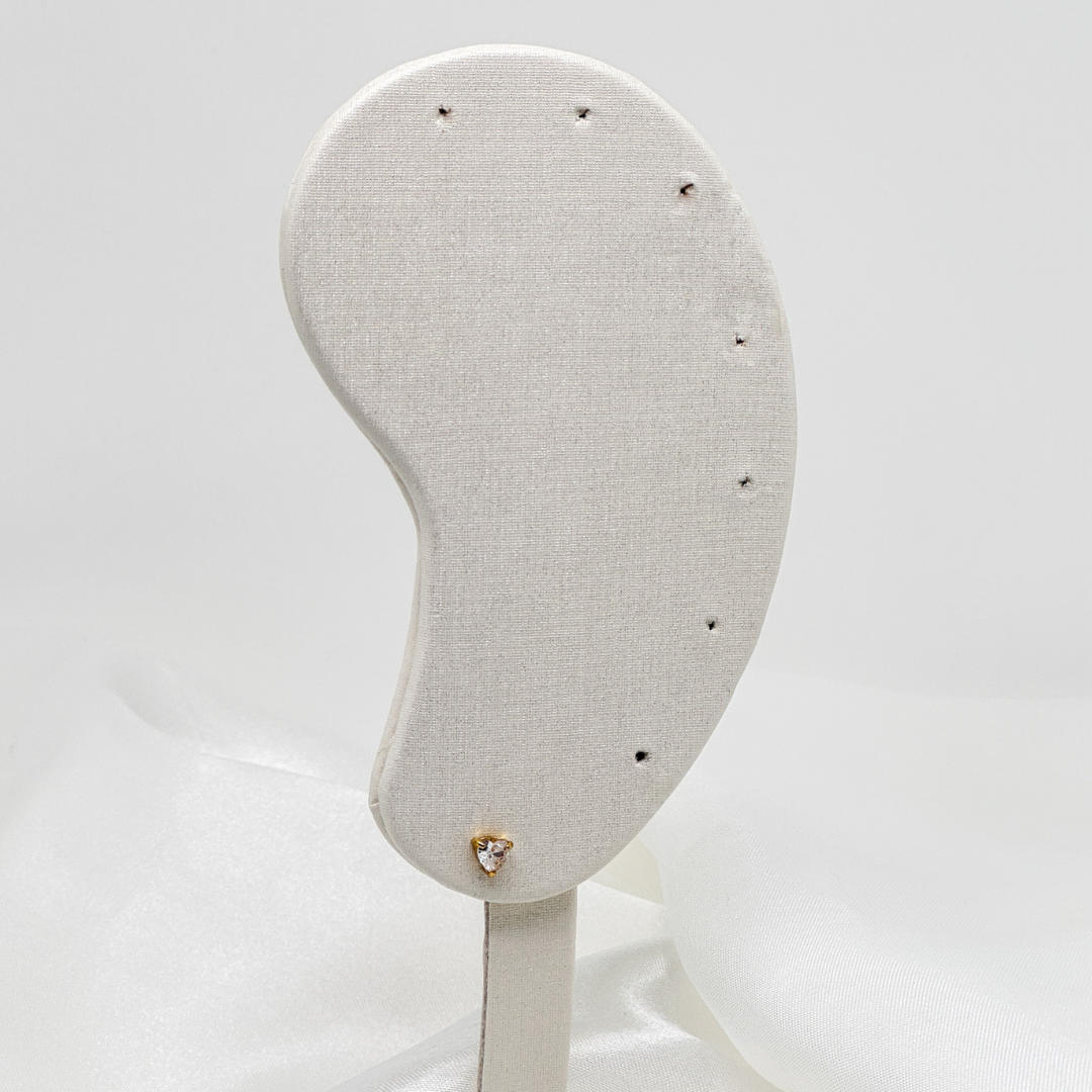 Mono boucle Cœur dorée