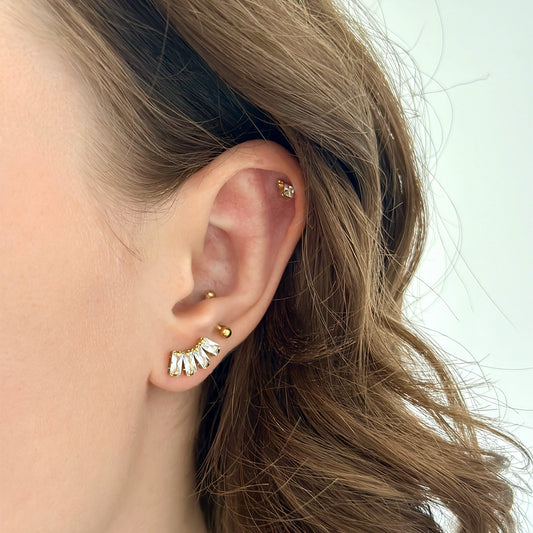 Mono boucle Ella dorée