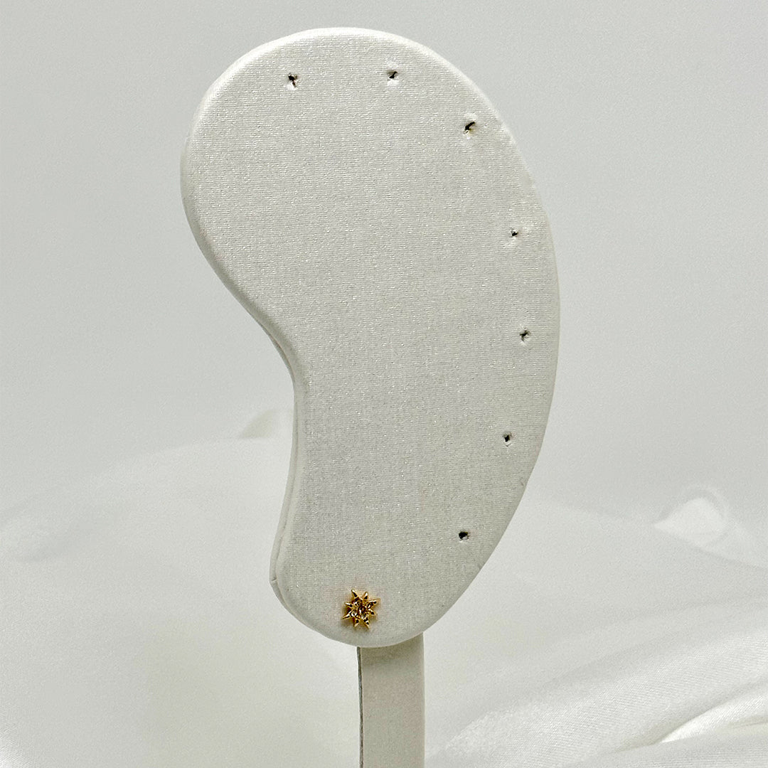 Mono boucle Pénélope argentée