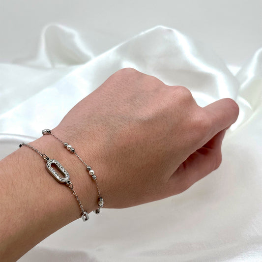 Bracelet Alix argenté