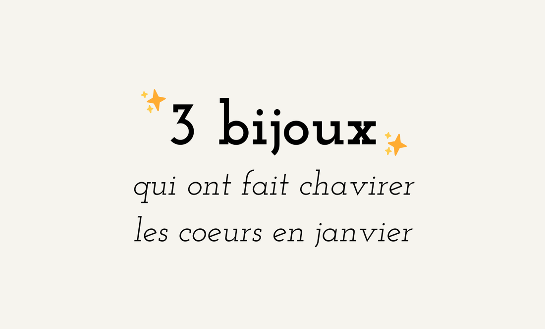 Best-sellers de janvier 2026 : les bijoux en acier inoxydable à adopter absolument