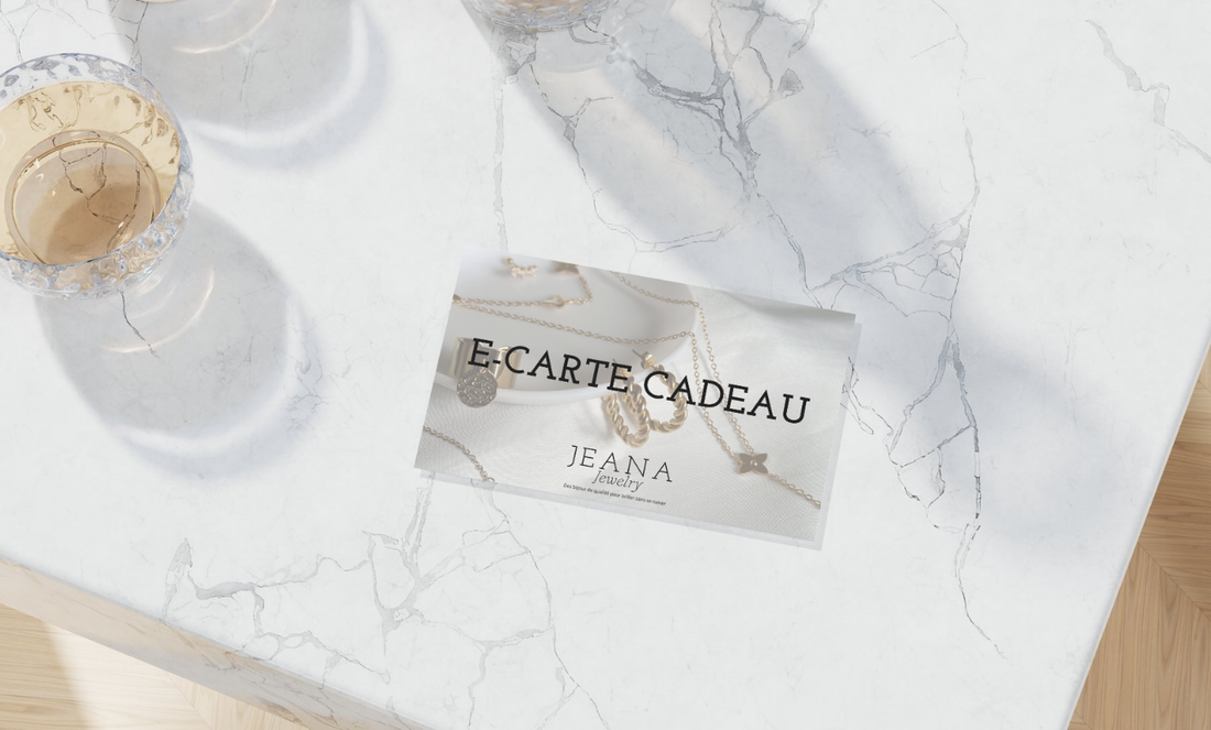 Concours carte cadeau bijoux : Gagne 40 € (et plus encore) pour les 4 ans de Jeana Jewelry 🎉