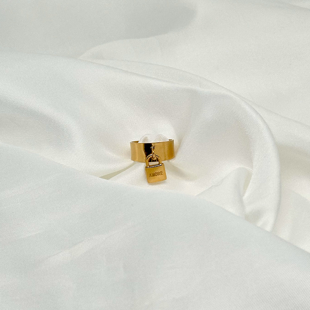 Bague Amore dorée