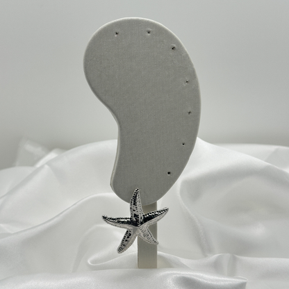 Boucles Cordelia argentées