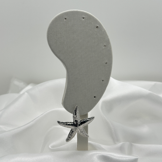 Boucles Cordelia argentées