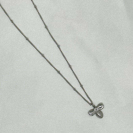 Collier Bee argenté