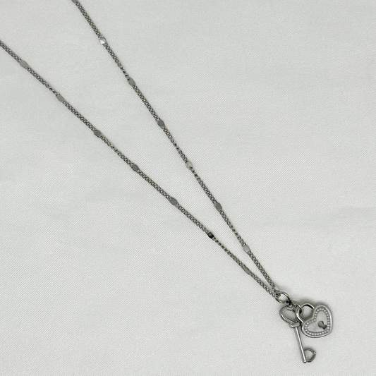 Collier Cléa argenté