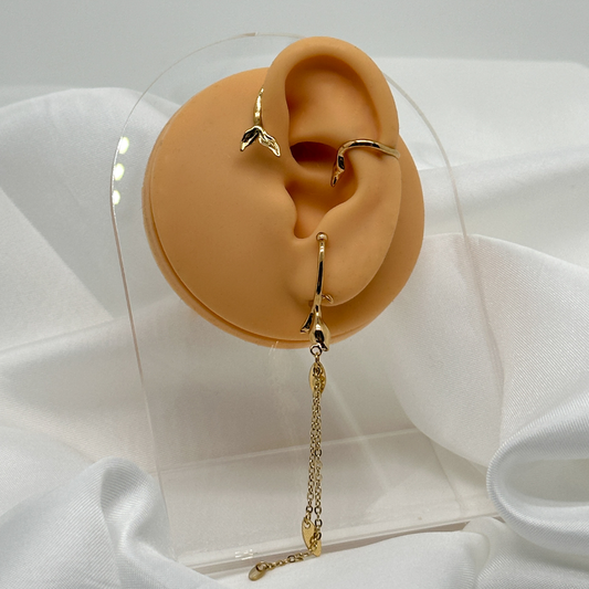 Earcuff Eliane doré