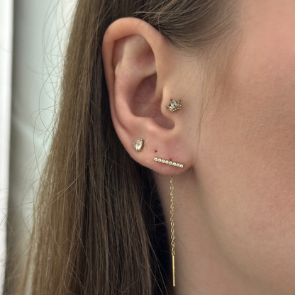 Mono boucle Zoé dorée