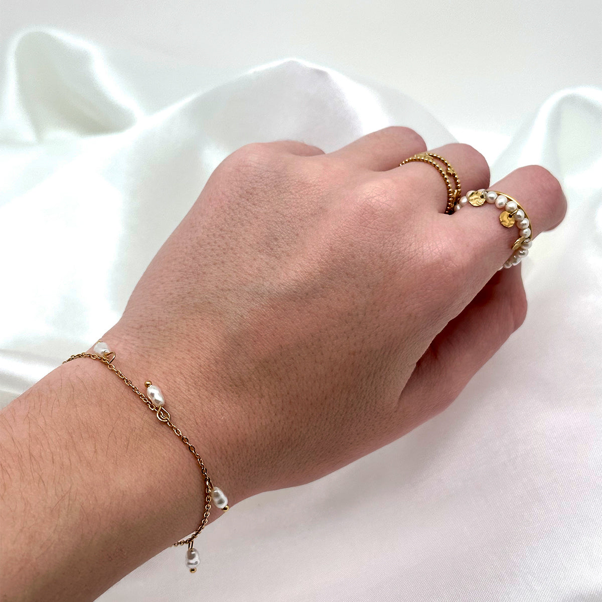 Bague Halana dorée